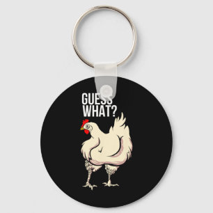 Porte-clés Devine quoi - Fesse de poulet 