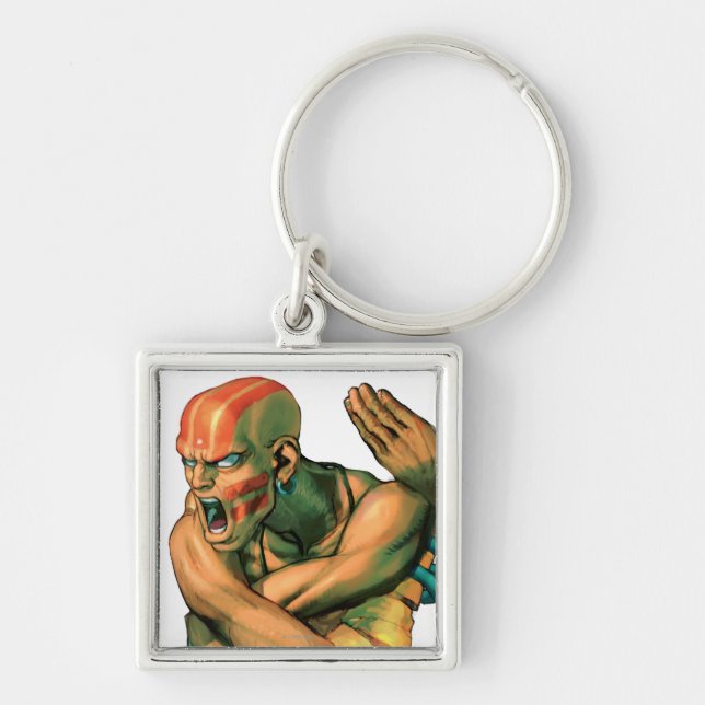 Porte-clés Dhalsim a tordu (Devant)