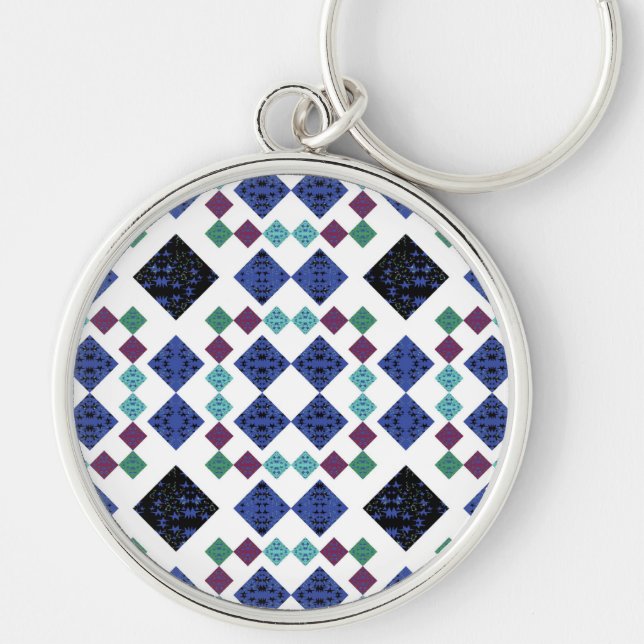 Porte-clés Diamants Étoilés (Devant)