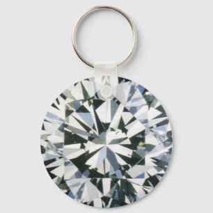 Porte-clés Diamond Button Keychain