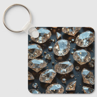 Porte-clés Diamond Porte - clés a l'air vrai diamant luxe