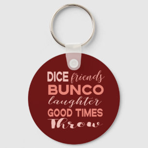 Porte-clés Dice Friends Bunco