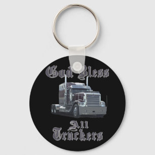 Porte-clés Dieu bénisse tous les camions