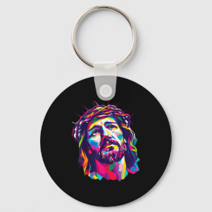 Porte-clés Dieu chrétien Christus Religieux Croire Béni F