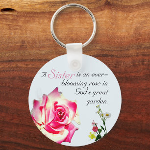 Porte-clés Dieu merci pour Soeur