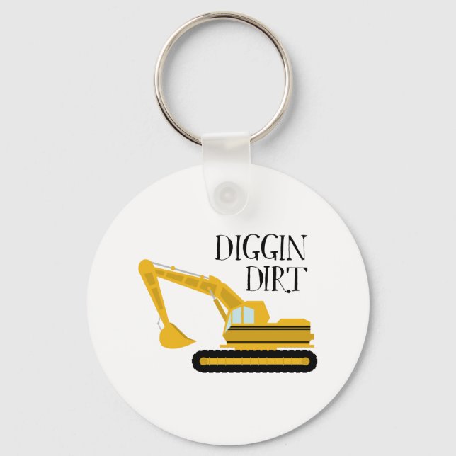Porte-clés Diggin Dirt (Recto)