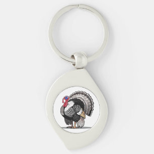 Porte-clés Dindon sauvage