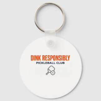 Porte-clés Dink Responsably Pickeleball CLub