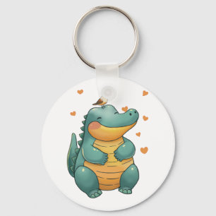 Porte-clés Dino et amis petits oiseaux