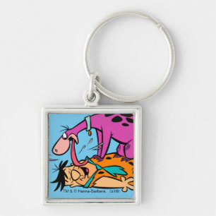 Porte-clés Dino Licking Fred Flintstone