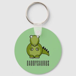 Porte-clés Dinosaur Daddysaurus Daddy Fête des pères Famill