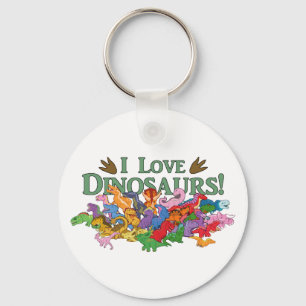 Porte-clés Dinosaures mignons et colorés