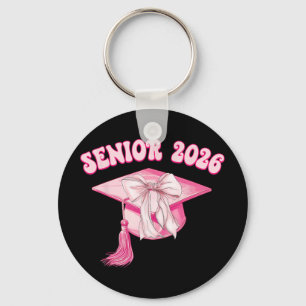 Porte-clés Diplômé 2026 Rose Coquette Casquette Cl De 2026 Di