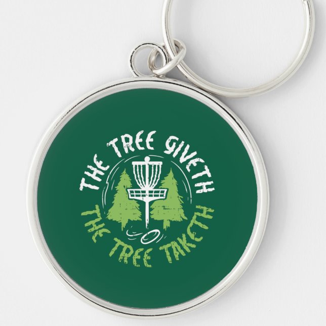 Porte-clés Disc Golf Disc Golf Player Gift (Devant)