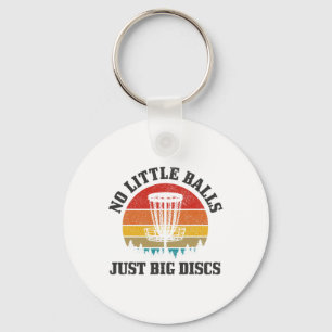 Porte-clés Disk Golf Pas Little Just Big Disks Drôle Vintage