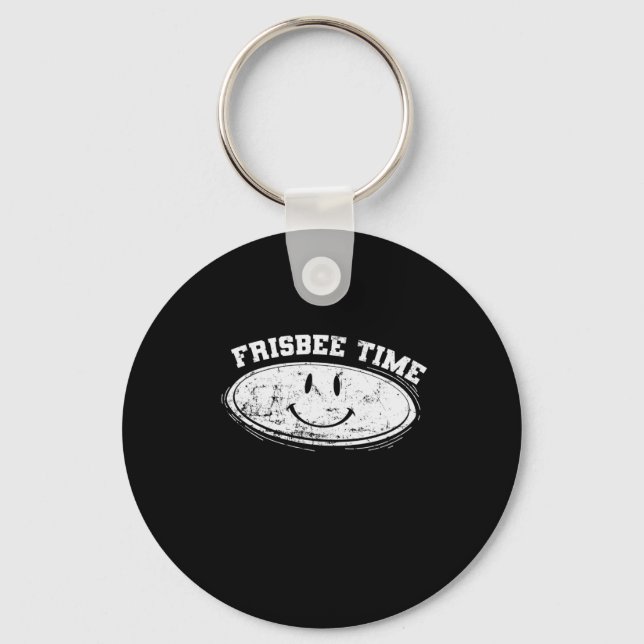 Porte-clés Disque de Frisbee Time (Recto)
