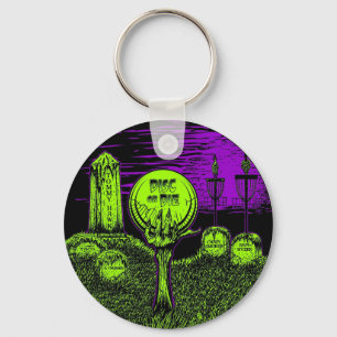 Porte-clés Disque Ou Die - Conception De Disque Golf