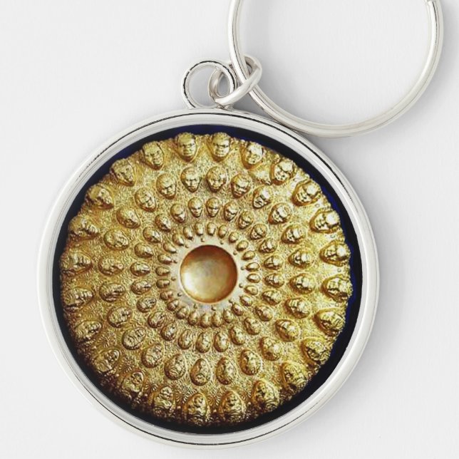 PORTE-CLÉS DISQUE THRACIEN D'OR (Devant)