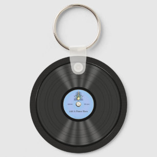 Porte-clés Disque vinyle personnalisé de Bluegrass