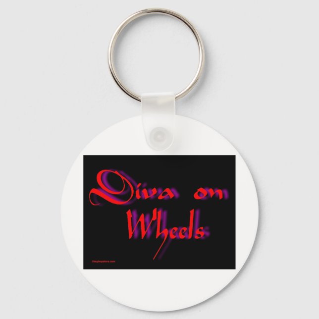 Porte-clés diva (Recto)