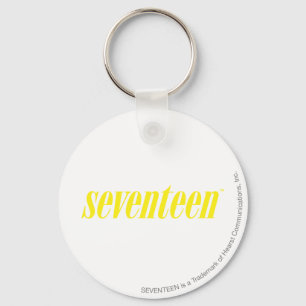 Porte-clés Dix-sept Logo Jaune