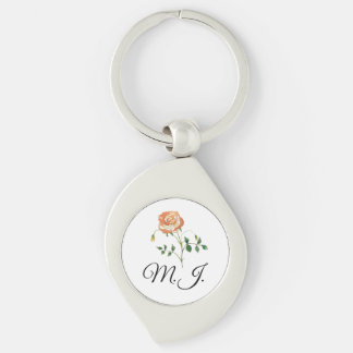 Porte-clés do-it-yourself fleur rose Porte - clé Texte person
