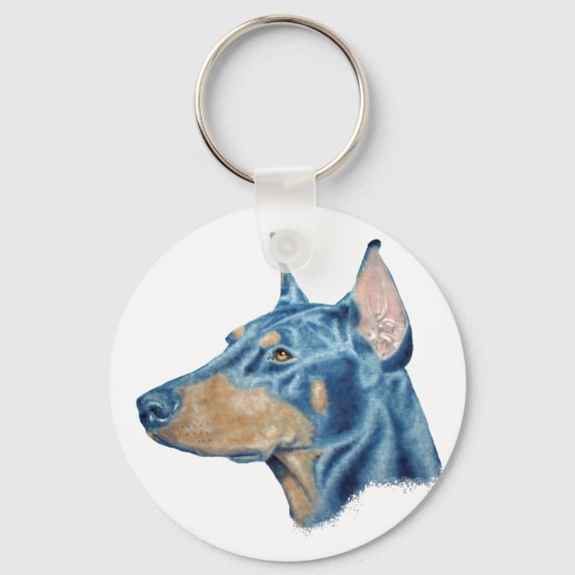 Porte-clés Doberman (Recto)