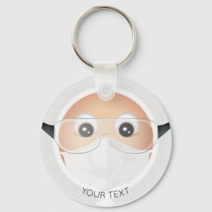 Porte-clés Docteur Emoji