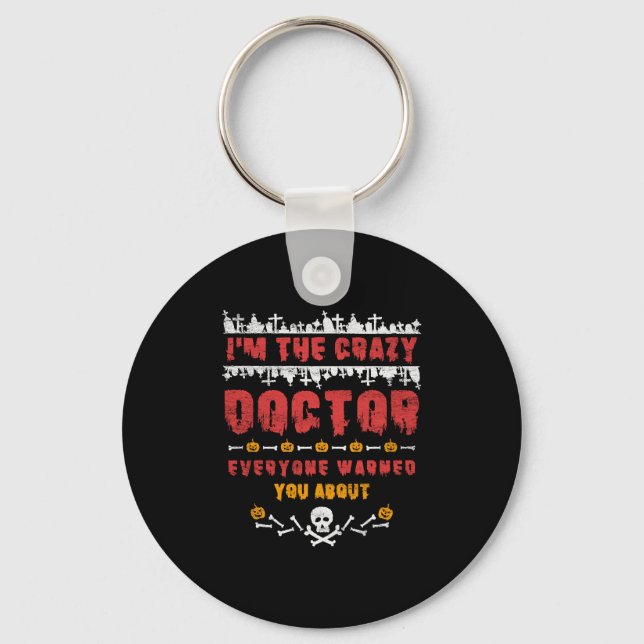 Porte-clés Docteur Halloween (Recto)