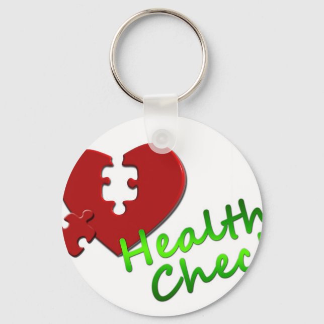 Porte-clés Docteur Nurse Bureau Médicale Affaires Paix Amour (Recto)
