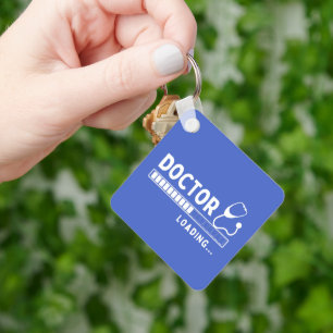 Porte-clés Doctor Loading Bar Funny Medical Doctor Photo