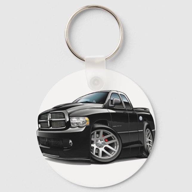 Porte-clés Dodge SRT10 Ram Dualcab noir (Recto)