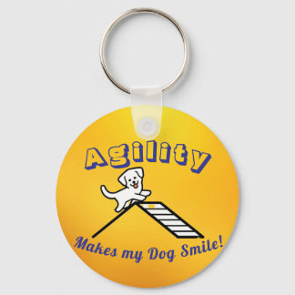 Porte-clés Dog Agility Themed Keychain