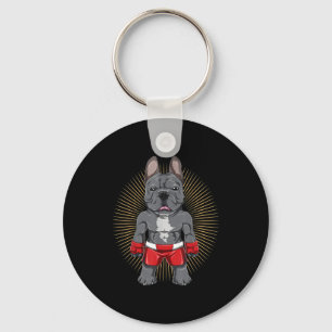 Porte-clés Dog Lover Brave French Bulldog