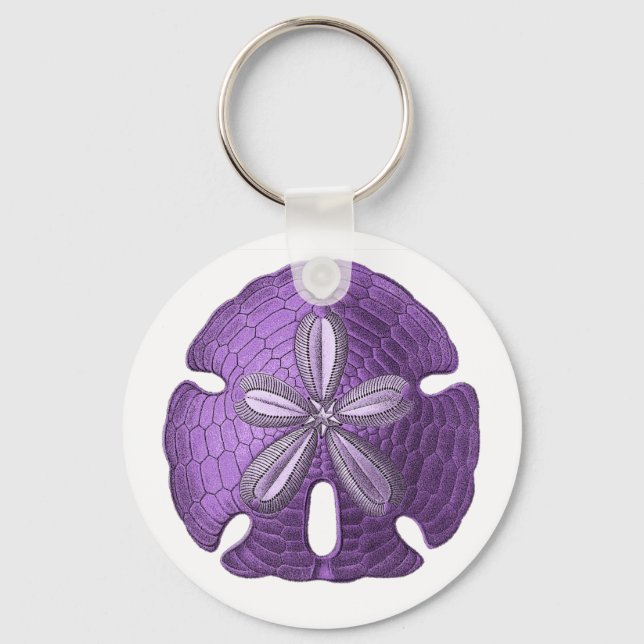 Porte-clés Dollar de sable violet (Recto)
