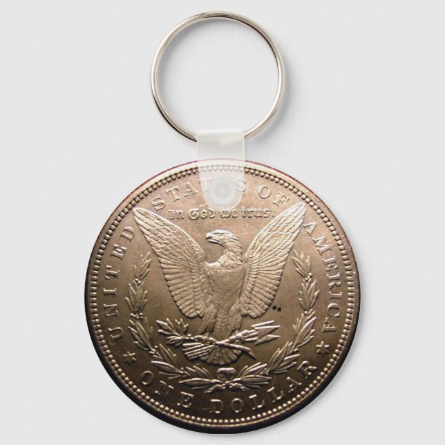 Porte-clés Dollar Morgan Silver (Recto)