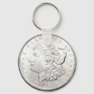 PORTE-CLÉS DOLLAR MORGAN SILVER