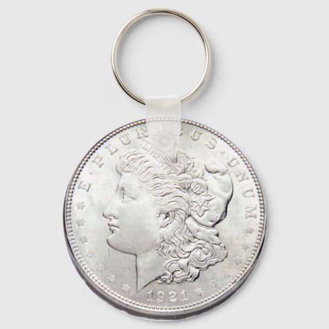 PORTE-CLÉS DOLLAR MORGAN SILVER (Recto)