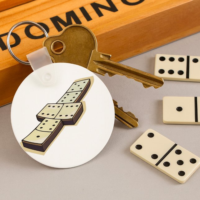 Porte-clés Dominos Porte - clé de jeu (Créateur téléchargé)
