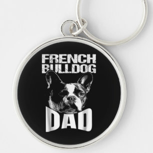 Porte-clés Don de chien French Bulldog Papa