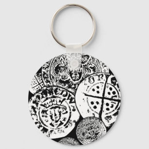 Porte-clés Don pour la détection des métaux, pièce martel