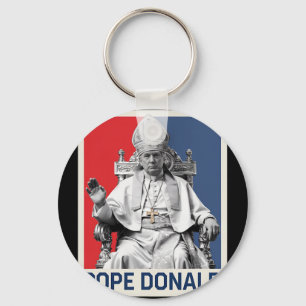 Porte-clés Donald Pape Trump Pape Donald Trump Politique