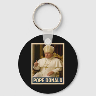 Porte-clés Donald Pape Trump Pape Donald Trump Politique