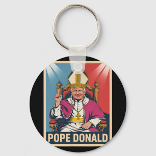 Porte-clés Donald Pape Trump Pape Donald Trump Politique