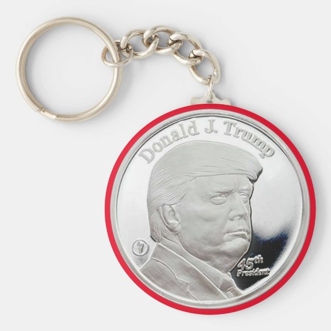 PORTE-CLÉS DONALD TRUMP COIN (Devant)