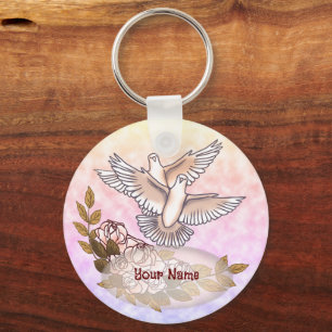 Porte-clés Doses porte - clé Rose