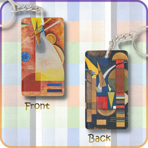 Porte-clés Double face - Art abstrait de Kandinsky