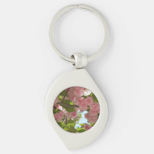 Porte-clés Double floraison cerisier III printemps fleuri