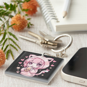 Porte-clés Douce Humeur Chibi