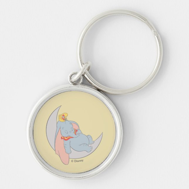 Porte-clés Doux Dumbo et Timothy Sleeping (Devant)